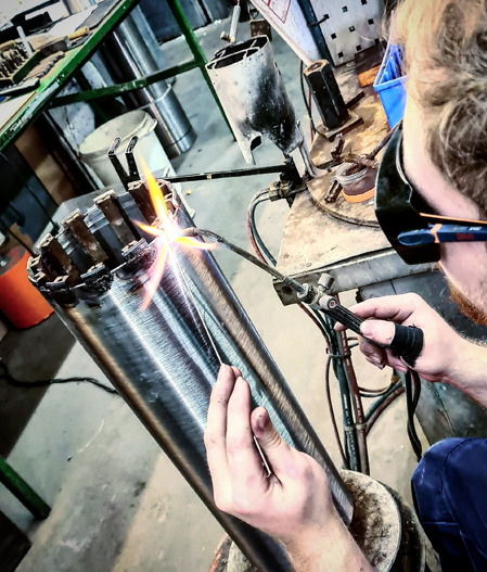 Individueller Silberl&ouml;tservice f&uuml;r Diamant-Bohrkronen